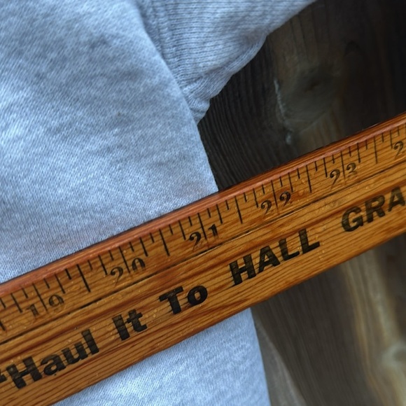 Vintage 90s LOGO 7 Gray Atlanta Braves Crewneck Sweater Size Large - Picture 14 of 15